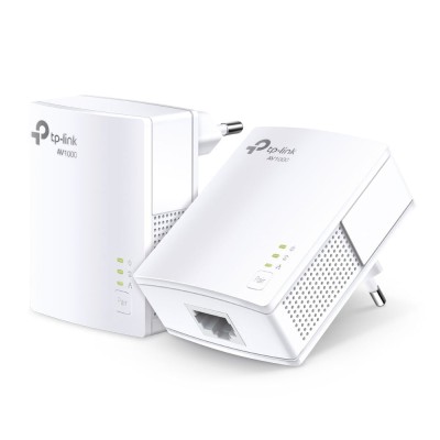 Kit Adattatori di Rete Powerline AV2 1000 Mbps con Porta Gigabit