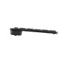 Tastiera Ultrasottile Wireless 2.4G + 2 BT Ricaricabile con Retroilluminazione, Nero