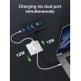 Caricatore Alimentatore 2x USB-A 12W da Muro