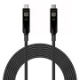 Cavo Ottico Attivo (AOC) Dati e Video USB 3.2 Gen 2 10Gbps USB-C&trade M/M Fibra Ottica 8K 10 m