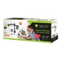 Supporto da Scrivania per 2 Monitor 13-27'' a Morsetto o Vite Passante