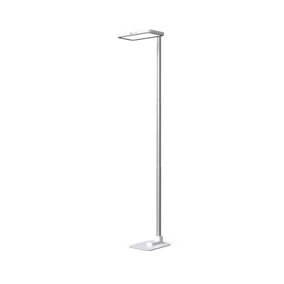 Lampada LED da Pavimento con Altezza Regolabile, Bianca