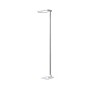 Lampada LED da Pavimento con Altezza Regolabile, Bianca
