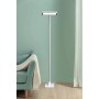 Lampada LED da Pavimento con Altezza Regolabile, Bianca