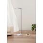 Lampada LED da Pavimento con Altezza Regolabile, Bianca