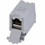 Adattatore per Guida DIN Cat.6 RJ45 F/F STP