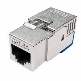 Frutto Keystone RJ45 STP C6A Toolless Silver