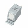 Adattatore per Guida DIN Cat.6 RJ45 F/F UTP