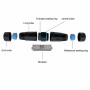 Connettore da Esterno per Cavo Cat.6A e Cat.7 IP68 Toolless