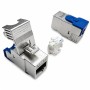 Frutto Keystone RJ45 STP C6A Toolless Silver