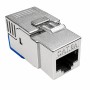Frutto Keystone RJ45 STP C6A Toolless Silver