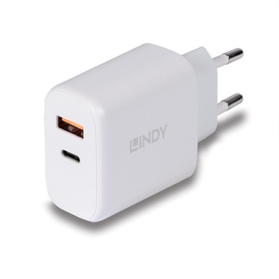 LINDY Alimentatore USB Tipo A  C, 30W