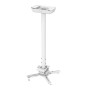 Supporto Universale a Soffitto per Proiettori Estensione 735-1135 mm Bianco