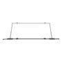 Supporto Universale a Muro con Piastra Divisa per TV LED LCD 75-120'' Full-Motion