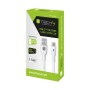 Cavo USB-C&trade Maschio / USB A Maschio 2.0 2.4A 1,5 m Silicone con Led, Bianco
