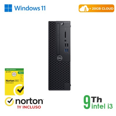 RINOVO PC DELL Optiplex 3070-5070 SFF i3-9X00 DDR 8GB SSD 256GB HDMI W11P CLOUD20GB Grade A 1Y Warra