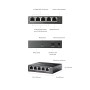 Switch 5 Porte Gigabit Easy Managed con 4 Porte PoE+, ES205GP