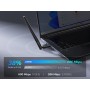 Adattatore USB 2.0 Dual Band Wi-Fi 6 e Bluetooth 5.4 AX900 Nero