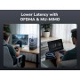 Adattatore USB 2.0 Dual Band Wi-Fi 6 e Bluetooth 5.4 AX900 Nero