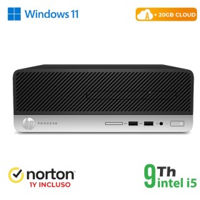 RINOVO PC HP 600 G5 SFF i5-9X00/DDR4 16GB/SSD 128GB+500GB HDD/W11P/CLOUD20GB/Grade A/1Y Warranty+NOR
