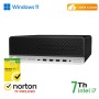 PC HP 600-800 G3 SFF i7-7X00/DDR4 16GB/SSD 128GB+500GB HDD/W11P/CLOUD20GB/Grade A/1Y Warranty + NORT