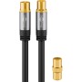 Cavo Antenna TV M/F 2 mt Nero