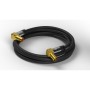 Cavo Antenna TV M/F 2 mt Angolato 90&deg Nero