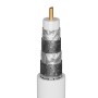 Cavo Antenna TV M/F 2 mt Angolato 90&deg Nero