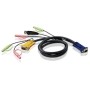Cavo per KVM HD15 a USB con Audio 3m, 2L-5303U