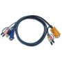 Cavo per KVM HD15 a USB con Audio 3m, 2L-5303U