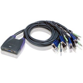 Switch KVM VGA/Audio 4 porte USB, CS64US