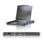 Console  KVM Switch DVI USB LCD 17.3'' Full HD da rack 19'', CL6700MW