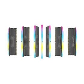 CORSAIR RAM VENGEANCE RGB DDR5 32GB (2 x 16GB) DDR5 6000 CL38-48-48-96 1.35V Intel XMP  AMD EXPO -