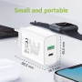 Caricatore Alimentatore GaN USB-C&trade 35W e USB-A QC3.0 da Muro