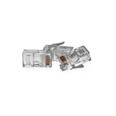 VULTECH CONNETTORI TRASPARENTI RJ45 UTP 8P8C CAT5E - CAT6