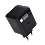 TRUST ALIMENTATORE/CARICABATTERIA 65W 1 PORTE USB-C + CAVO RETRATTILE USB-C - PLASTICA RICICLATA 50