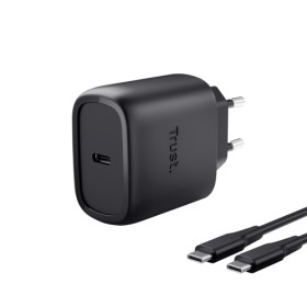 TRUST ALIMENTATORE/CARICABATTERIA 45W USB-C GAN - CAVO RICARICA 2M INCLUSO - PLASTICA RICICLATA 50