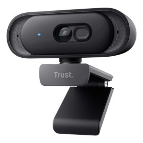 TRUST WEBCAM 2K QHD 2560X1440p - FILTRO PRIVACY - TOMAR - NERO