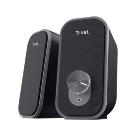 TRUST SET ALTOPARLANTI SPEAKERS 2.0 12W PICCO (6W RMS) CON PRESA PER CUFFIE - ADOR 2.0 - NERO/GRIGIO