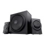 TRUST SET ALTOPARLANTI SPEAKERS 2.1 120W PICCO (60W RMS) - CON TELECOMANDO CON INGRESSO AUX + PRESA
