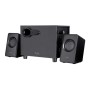 TRUST SET ALTOPARLANTI SPEAKERS 2.1 18W PICCO (9W RMS) CON SUB WOOFER LEGNO - AVORA - NERO