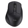 TRUST MOUSE WIRELESS RICARICABILE MULTICONNECT WL 2,4GHZ + 2x BT SILENT - 3200DPI - NIVEN - NERO
