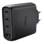 TRUST ALIMENTATORE/CARICABATTERIA 65W 4 PORTE (3 USB-C, 1 USB-A) GAN - CAVO RICARICA 2M INCLUSO - PL