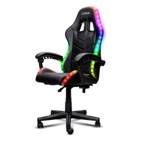 TRUST SEDIA GAMING CON ILLUMINAZIONE LED RGB - GXT 704 RONIQ RGB - NERO