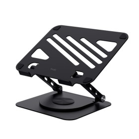 TRUST SUPPORTO/RIALZO PER LAPTOP IN METALLO - ZEFF - NERO