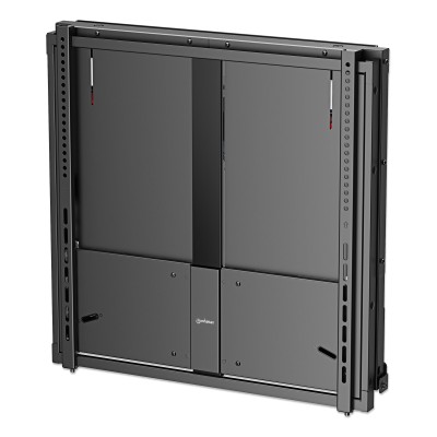 Supporto a Muro per TV con Schermo da 55'' a 75'' con Regolazione Altezza senza Attrezzi e Blocco di Sicurezza