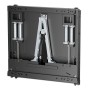 Supporto a Muro per TV con Schermo da 55'' a 75'' con Regolazione Altezza senza Attrezzi e Blocco di Sicurezza