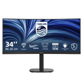 PHILIPS MONITOR CURVO 34 LED VA WQHD 21:9 4MS 120hz , REG ALTEZZA, DP/HDMI, USB-C