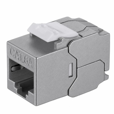 Frutto Keystone RJ45 Cat.6A Slim Short STP Tool Free 14.5mm