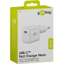 Alimentatore Caricatore Rapido USB-C&trade PD GaN Nano 20W 3A Bianco